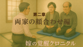 【第2章】結婚式や新婚旅行まで姑が介入?!|①両家の顔合わせ編