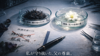 【第3章：後編】［実録］葬儀を壊す義母の「メンツ」への対処法。喪主として父の尊厳を守り抜いた記録。